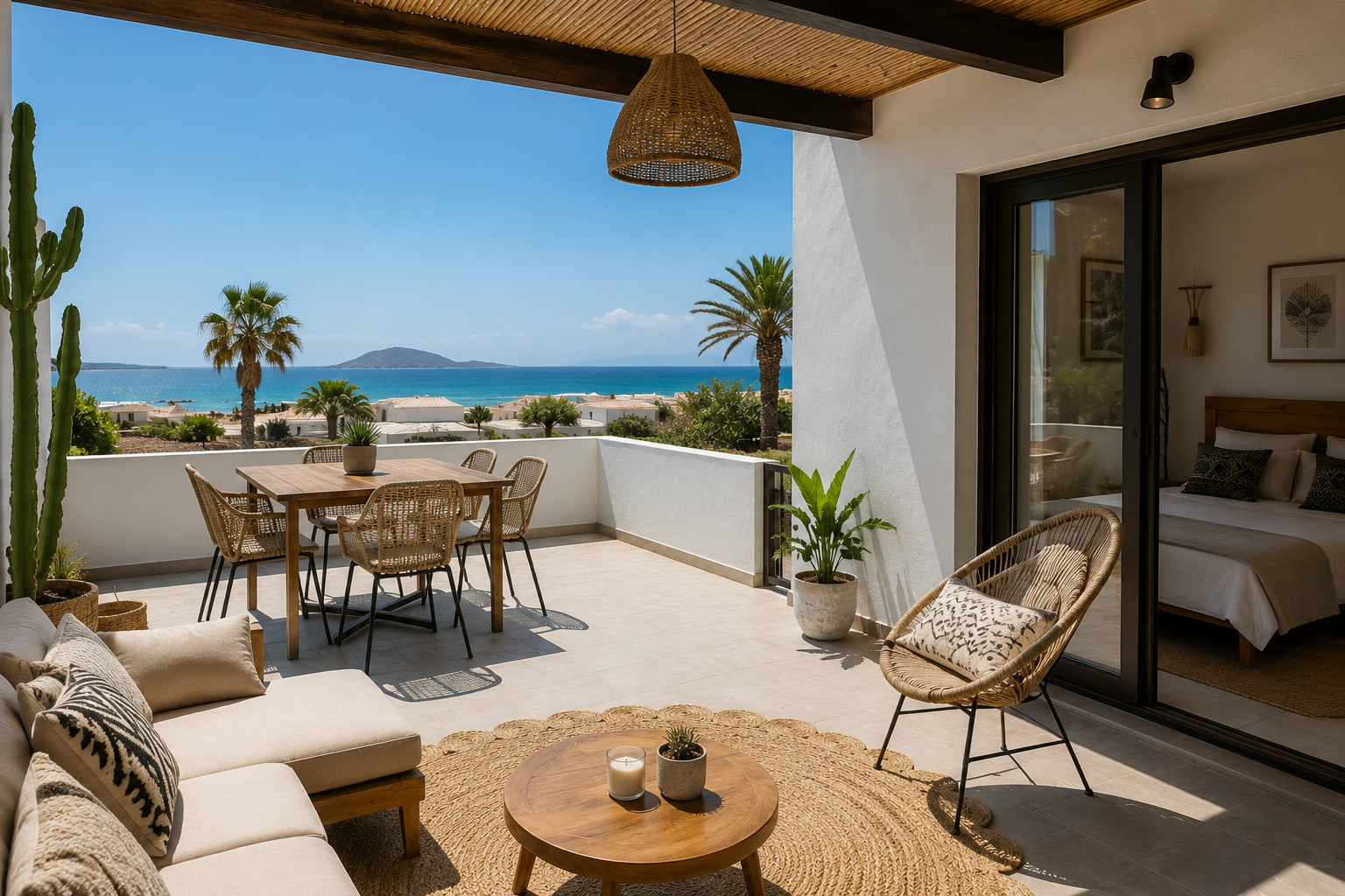 Stylish 45m² Apartment Near Beaches & Cafés